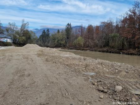Sanacija vodotkov in hudournikov v Spodnjih Stranjah (2)